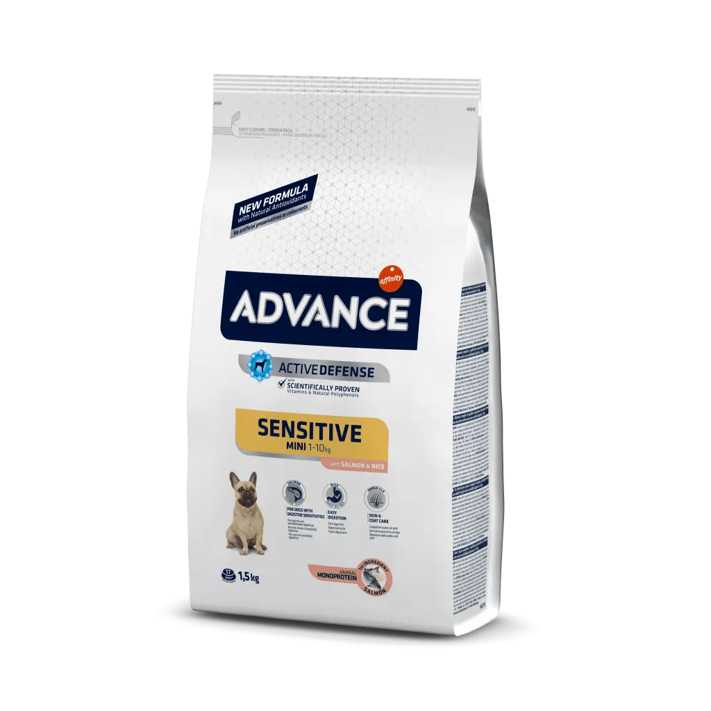 ADVANCE DOG MINI SENSITIVE SALMON & RICE 1.5Kg