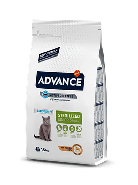ADVANCE CAT YOUNG STERILIZED CHICKEN & RICE 1.5Kg