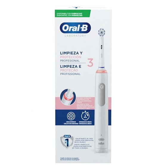 Oral-B Laboratory Professional Clean & Protect 3 Escova De Dentes Elétrica