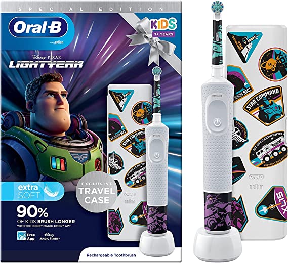 Oral B LightYear Travel Case Escova Elétrica 3 Anos+