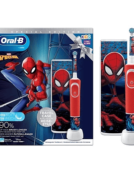 Oral B SpiderMan + Travel Case Kids 3 Anos+