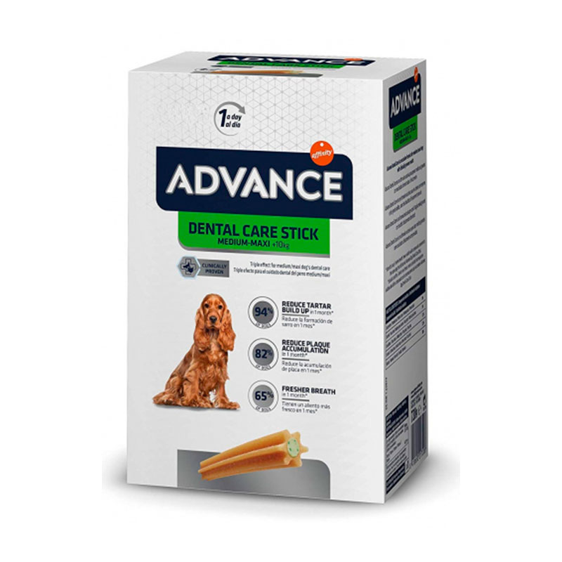 ADVANCE DOG SNACK DENTAL CARE MEDIUM (MULTIPACK) 720GR x28 STICKS