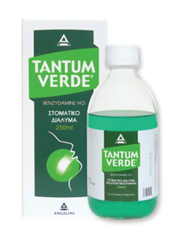 Tantum Verde, 1,5 mg/mL-500mL x 1 solução bucal frasco