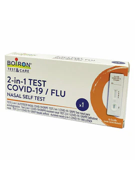 Boiron AutoTeste Nasal Covid e Gripe
