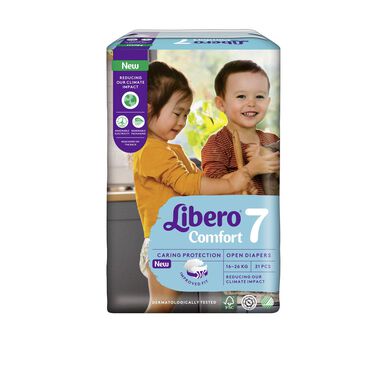 Libero 7 Comfort Fraldas  (16-26kg) x21 Unidades