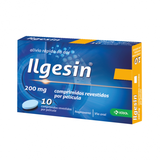 Ilgesin 200mg x 10 Comprimidos Revestidos