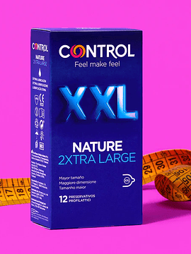 Control Nature XXL Preservativos 2XLarge x12
