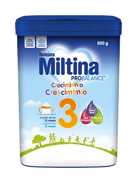Miltina 3 Probalance Leite de Transição 800g