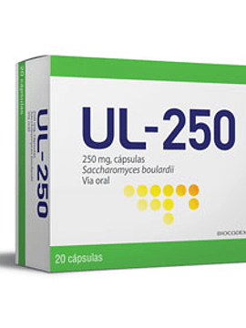 UL-250, 250 mg x20 Cápsulas 