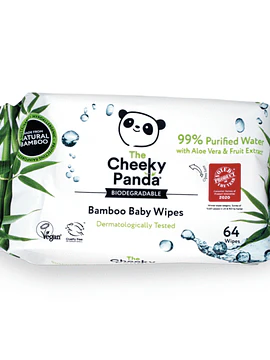 The Cheeky Panda Toalhitas Bebé 64unidades