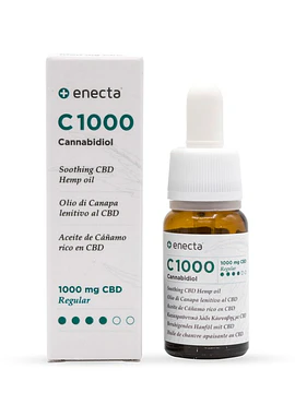 Enecta Óleo de Cânhamo 1000mg CBD 10ml