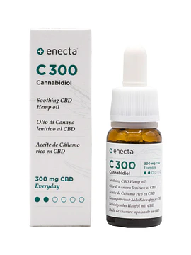 Enecta Óleo de Cânhamo 300mg CBD 10ml