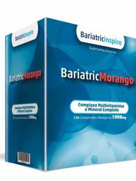 Bariatric Morango Comprimidos Mastigáveis (X120 Unidades)