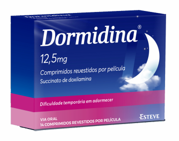 Dormidina, 12,5 mg x 14 comprimidos revestidos