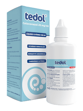 Tedol Líquido Cutâneo 20 mg/ml-100ml 100ml