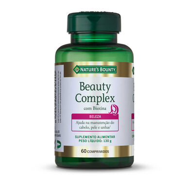 Nature's Bounty Complexo Beleza com Biotina 60 Comprimidos