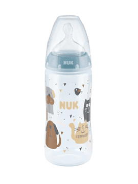 Nuk Biberão First Choice Cão e Gato 6-18M 300ml 