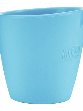 Chicco Mini Copo de Silicone Easy Mug Azul 6m+