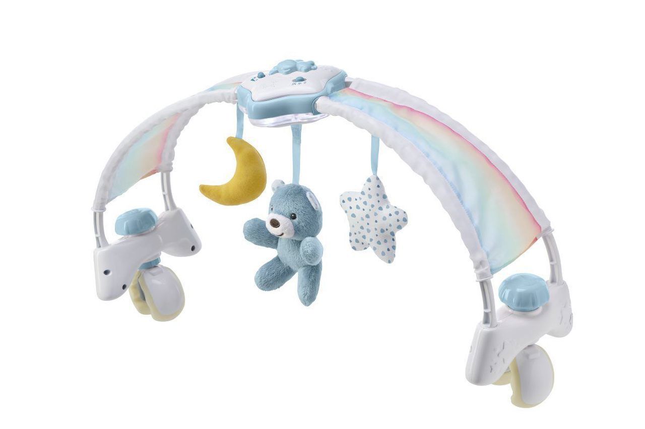 CHICCO BRINQUEDOS ARCO CAMA RAINBOW SKY BLUE