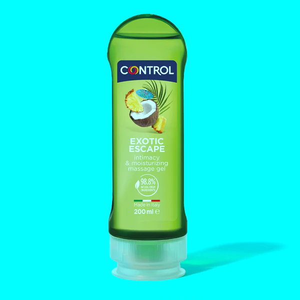 Control 2in1 Gel Massagem Exótico Escape