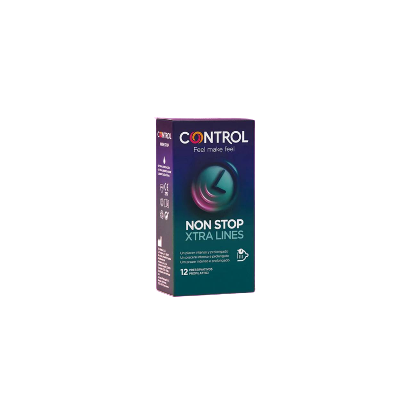Control Non Stop Xtra Lines x12 Preservativos
