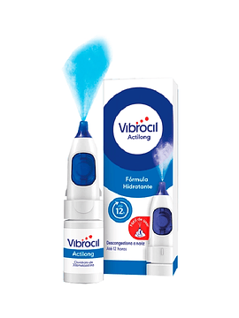 Vibrocil Actilong , 1 mg/ml Frasco Nebulizador  Fórmula Hidratante 10 ml 