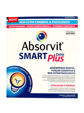 Absorvit Smart Exta Plus 30 Cápsulas + 30 Ampolas