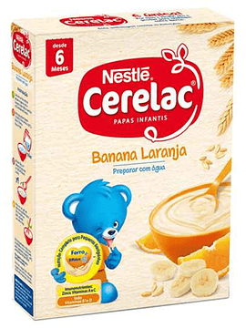 Nestlé Cerelac Farinha Láctea Banana e Laranja 6M+ 250g