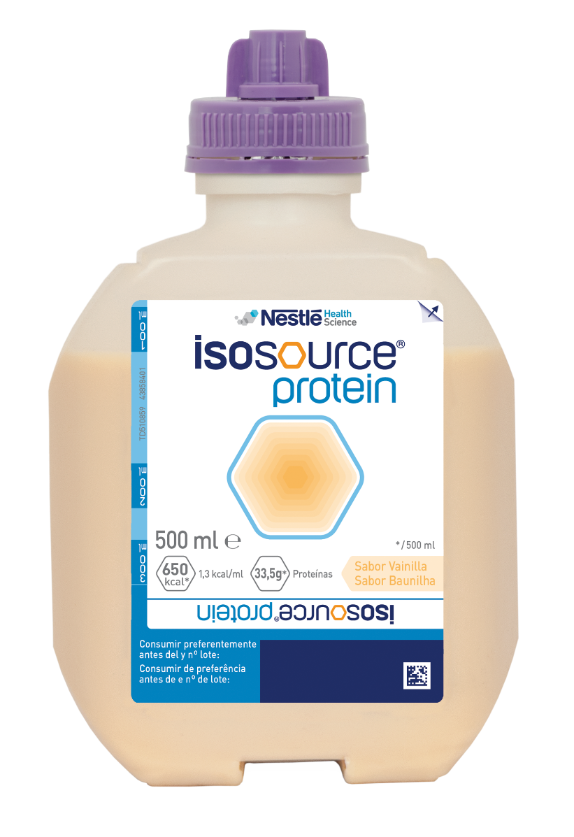 Nestlé Isosource Protein Baunilha 500ml