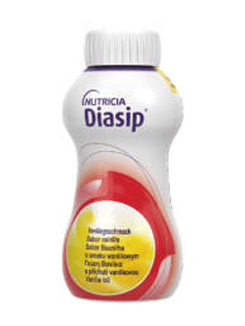 Diasip Baunilha Packs de 4 garrafas, 200ml cada.