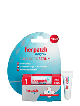 Herpatch Herpes Sérum 5ml + Prevent Stick Labial SPF30 4.8g