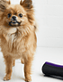 Pet Teezer De-Shedding Dog Grooming Brush Large Purple Grey