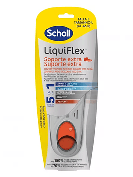 Scholl Liquiflex Palmilha Suport Extra L 1 Par