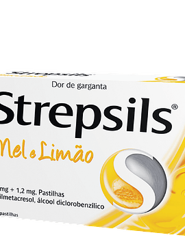 Strepsils Mel e limão, 1,2/0,6 mg x 36 pastilhas
