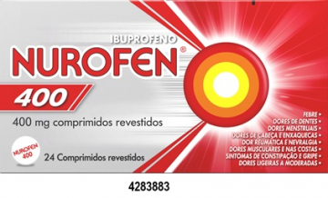 Nurofen 400, 400 mg x 24 comprimidos revestidos