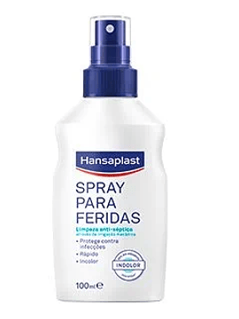 Hansaplast Spray Desinfetante de Feridas 100ml