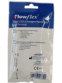 Flow Teste Kit Rápido Antigénio SARS-CoV-2 1 Unidade