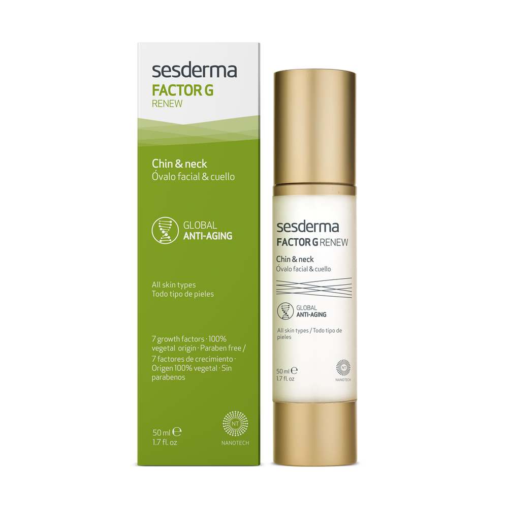 Sesderma Factor G Renew Contorno Oval Rosto e Pescoço 50ml