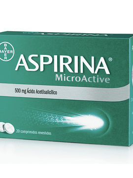 Aspirina Microactive, 500 mg x 20 comp rev