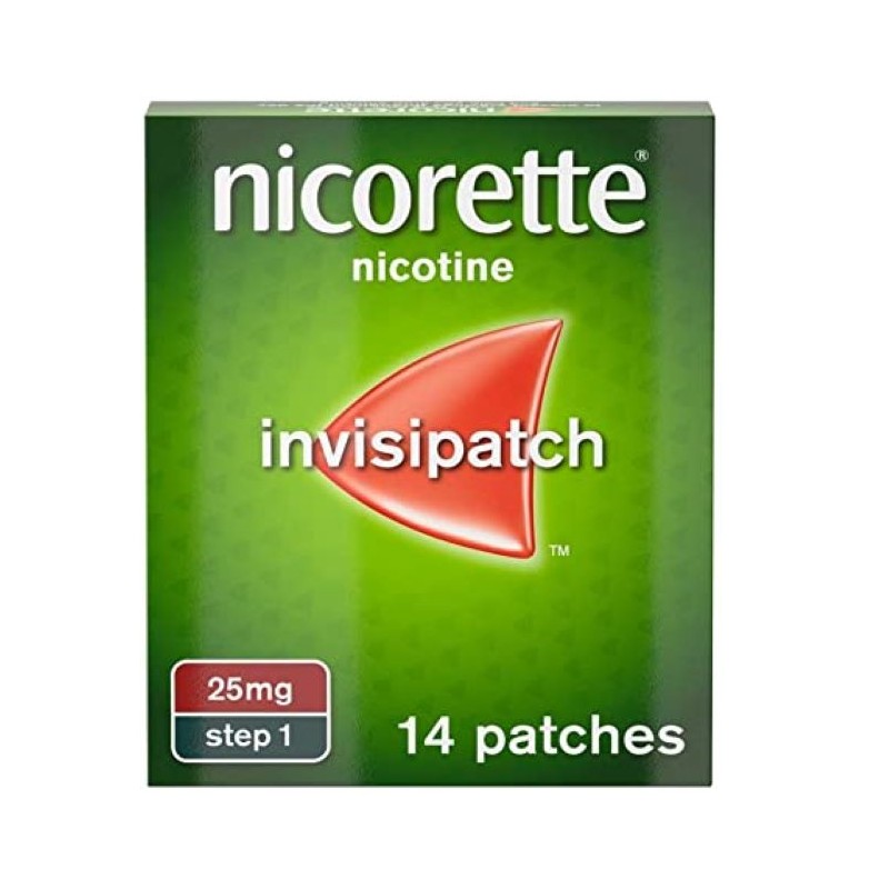 Nicorette Invisipatch 25mg/16 horas 14 Sistemas