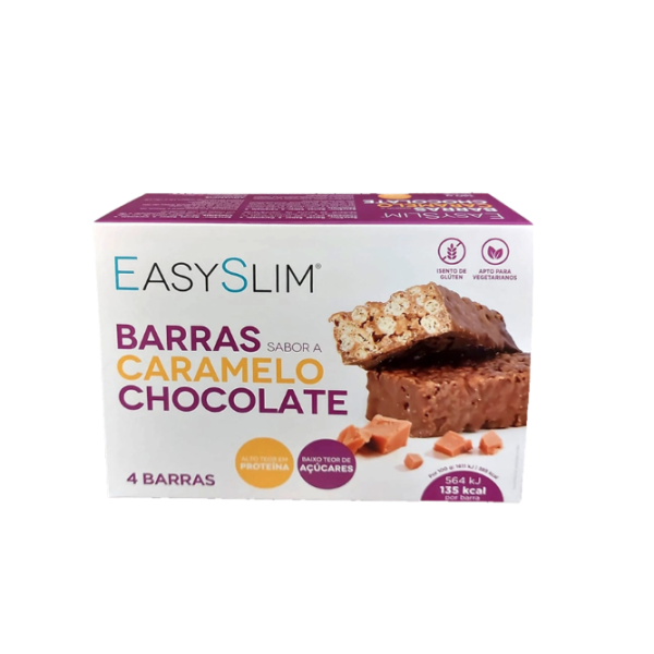 Easyslim Barra Caramelo /Chocolate 35G x4 Barras