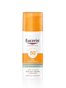 Eucerin Sunface Oil Control Toque Seco FPS50+ 50ml