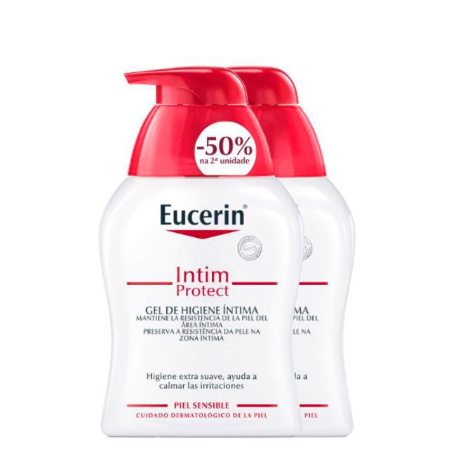 Eucerin Pele Sensível Higiene Intima 250ml +Desc 50% 2ªunidade