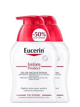 Eucerin Pele Sensível Higiene Intima 250ml +Desc 50% 2ªunidade