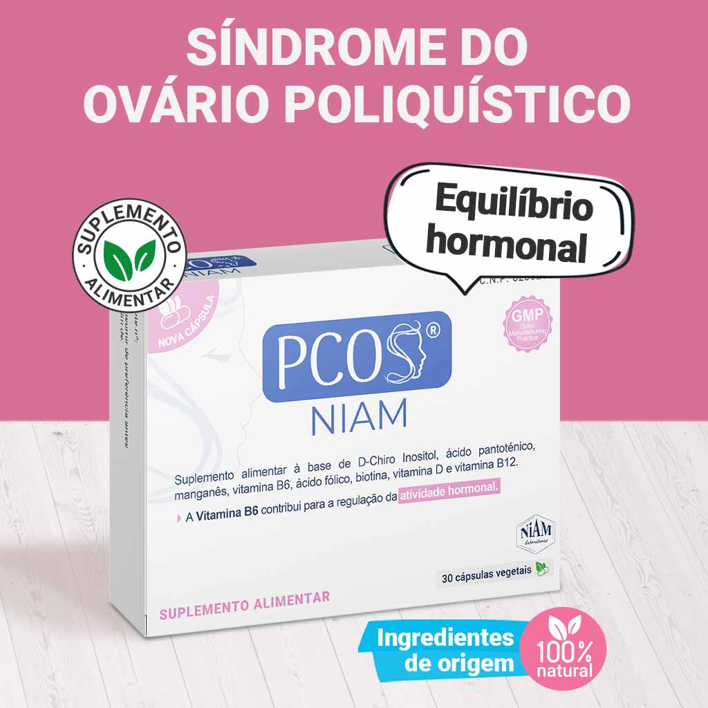 PCOS® – Síndrome do Ovário Poliquístico 30 Cápsulas