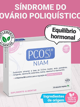 PCOS® – Síndrome do Ovário Poliquístico 30 Cápsulas