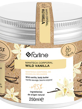 Farline Manteiga Corporal Baunilha Selvagem 250ml