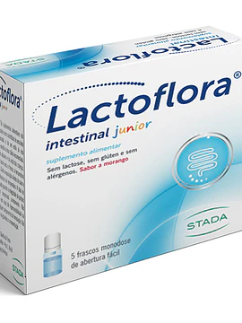 Lactoflora Intestinal Junior Solução 7 ml 5 Monodoses