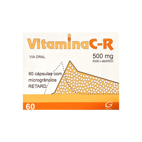 VitaminaC-R 500 Mg x60 Cápsulas