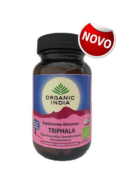 Organic India Triphala 90 cápsulas